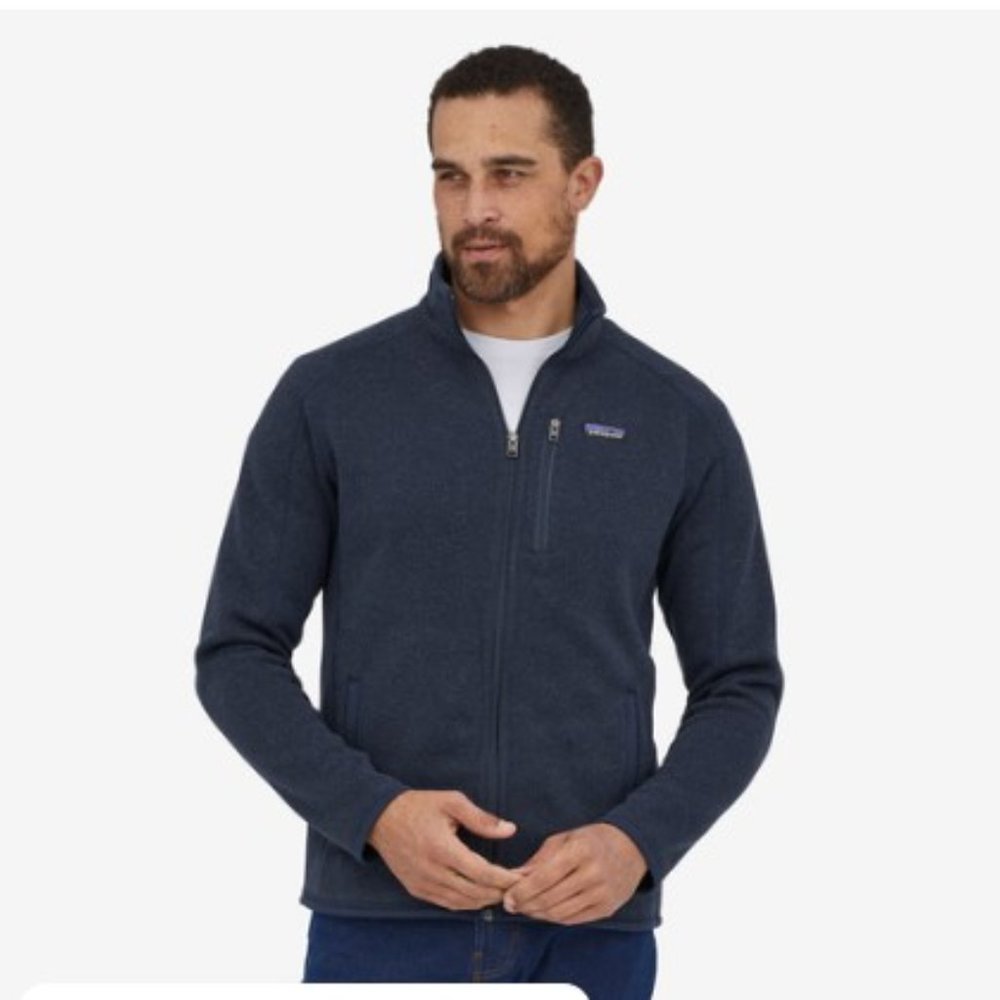EUC Patanogia 1/4 Zip Pullover Better Sweater Fleece Jacket in Navy XL